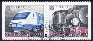 Sverige AFA 1462Cv+1463Ch Stemplet
