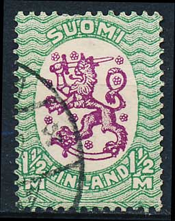 Finland AFA 146B Stemplet