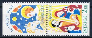 Sverige AFA 1471Co+1474Cn Postfrisk