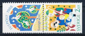 Sverige AFA 1472Co+1475Cn Postfrisk
