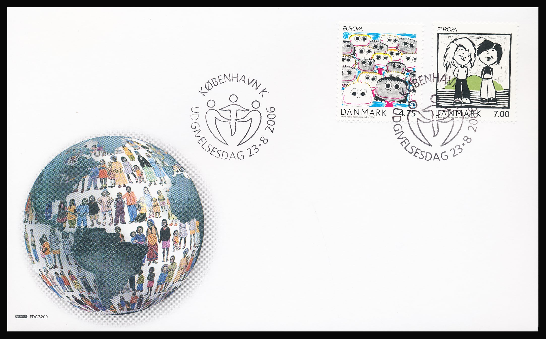 Danmark FDC AFA 1482-1483
