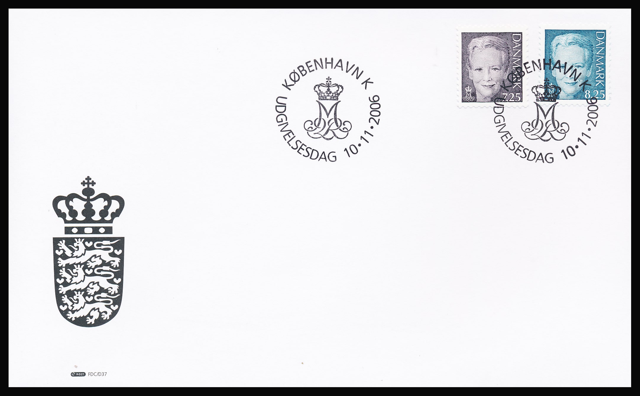 Danmark FDC AFA 1488-1489
