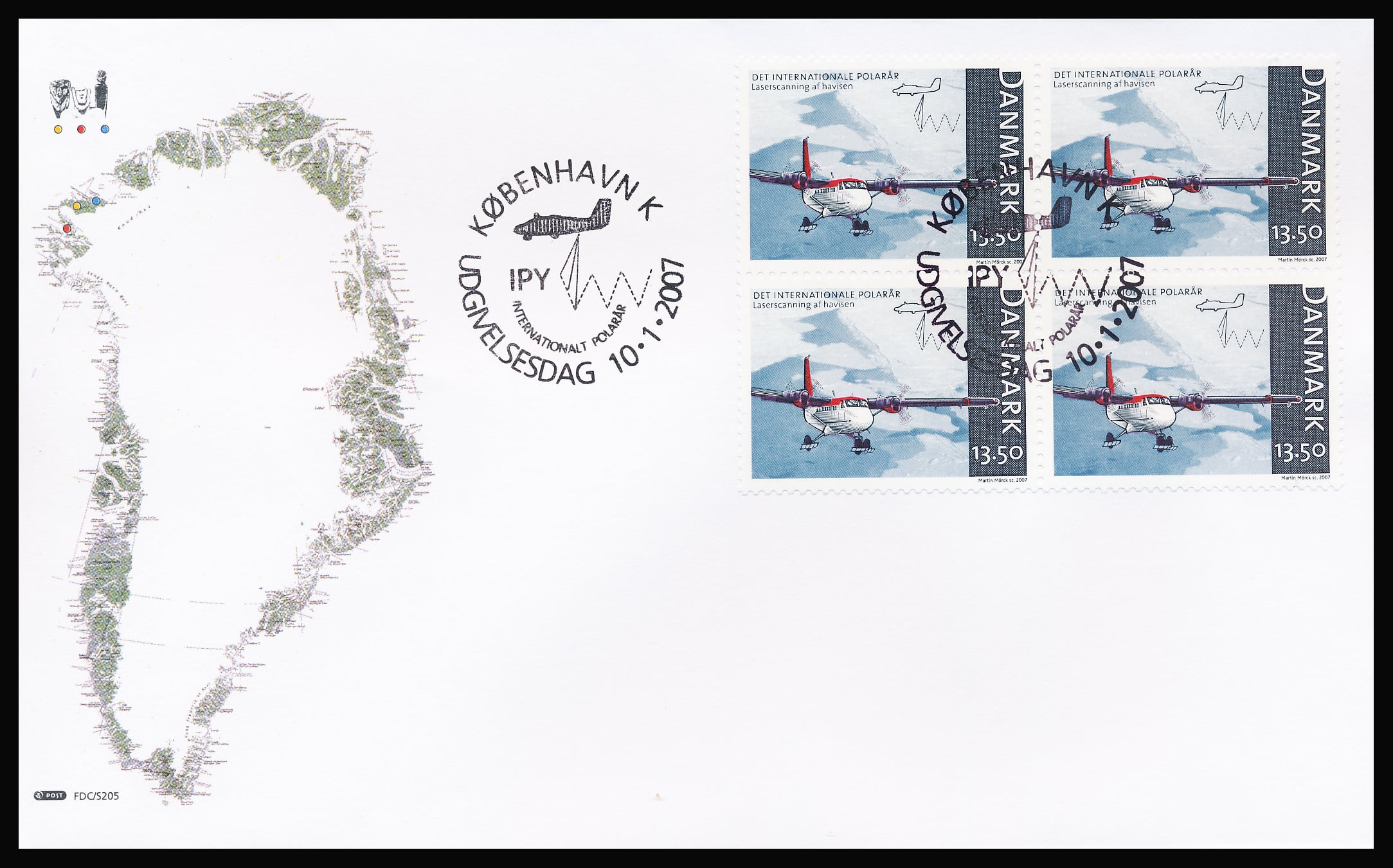 Danmark FDC AFA 1497-1498 4-Blok