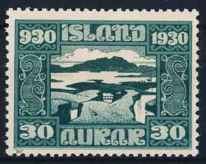 Island AFA 132 Postfrisk