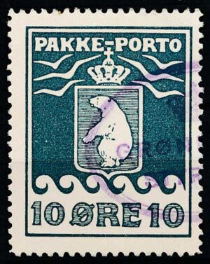 Grønland Pakkeporto AFA 15 Stemplet