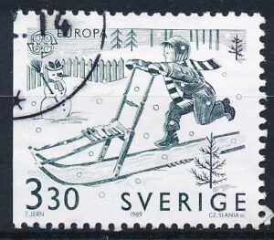 Sverige AFA 1500CV Stemplet