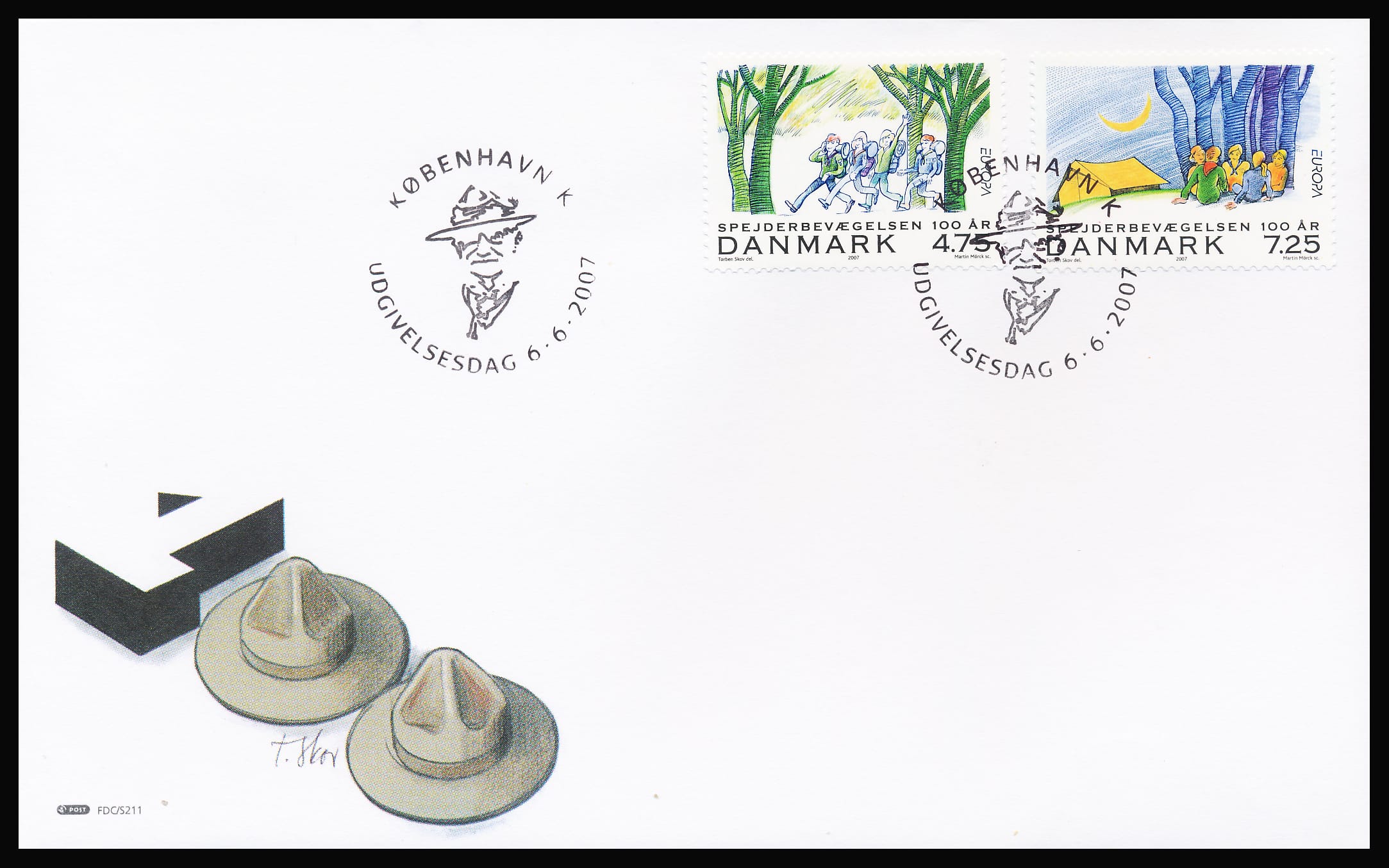 Danmark FDC AFA 1510-1511