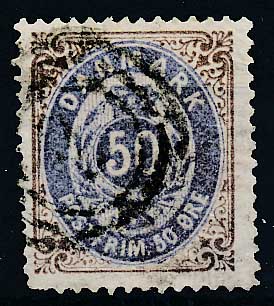 Danmark AFA 30a Stemplet