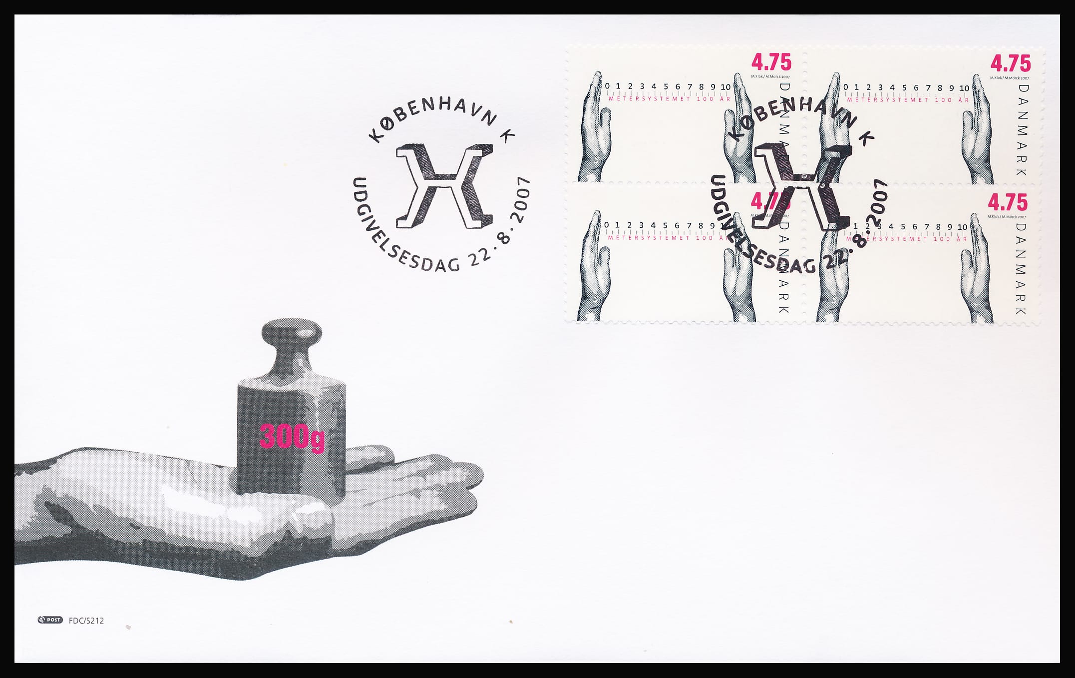 Danmark FDC AFA 1517 4-Blok