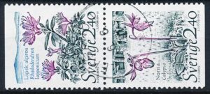 Sverige AFA 1519Co+1520Cn Stemplet