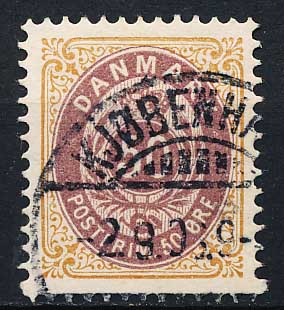 Danmark AFA 30B Stemplet