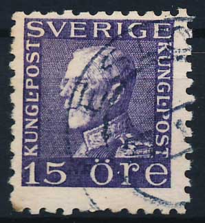 Sverige AFA 152B Stemplet
