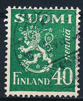 Finland AFA 153 Stemplet