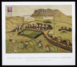 Island AFA 1531 Miniark Postfrisk