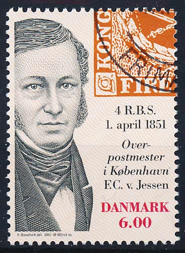 Danmark AFA 1278x Stemplet