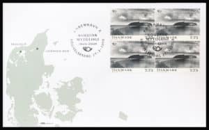 Danmark FDC AFA 1536-1537 4-Blok