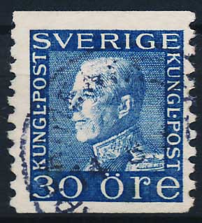Sverige AFA 154 Stemplet