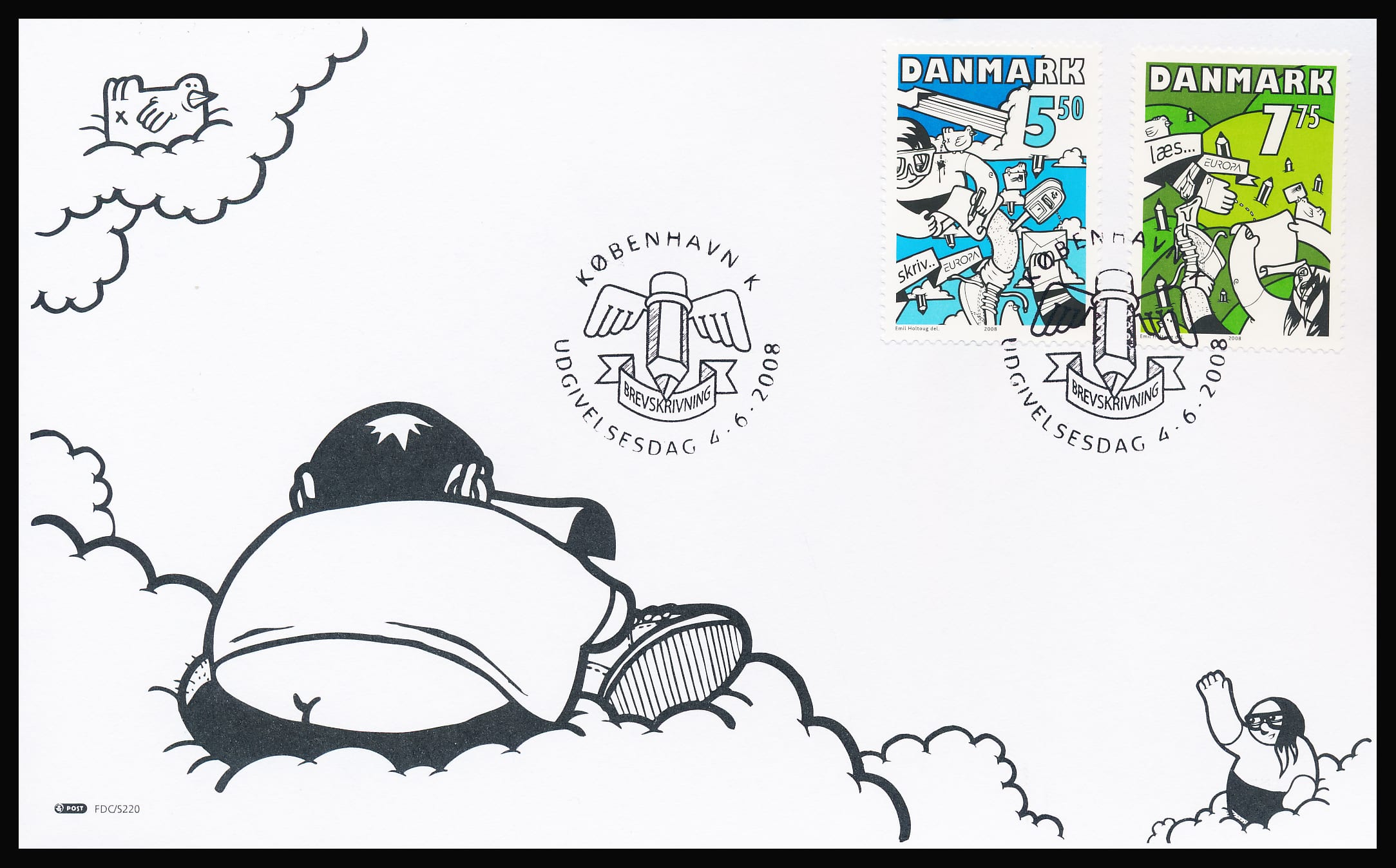 Danmark FDC AFA 1546-1547