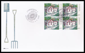 Danmark FDC AFA 1548-1549 4-Blok
