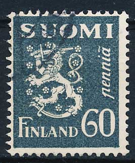 Finland AFA 155 Stemplet