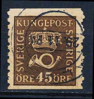 Sverige AFA 156a Stemplet