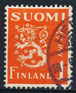 Finland AFA 156 Stemplet