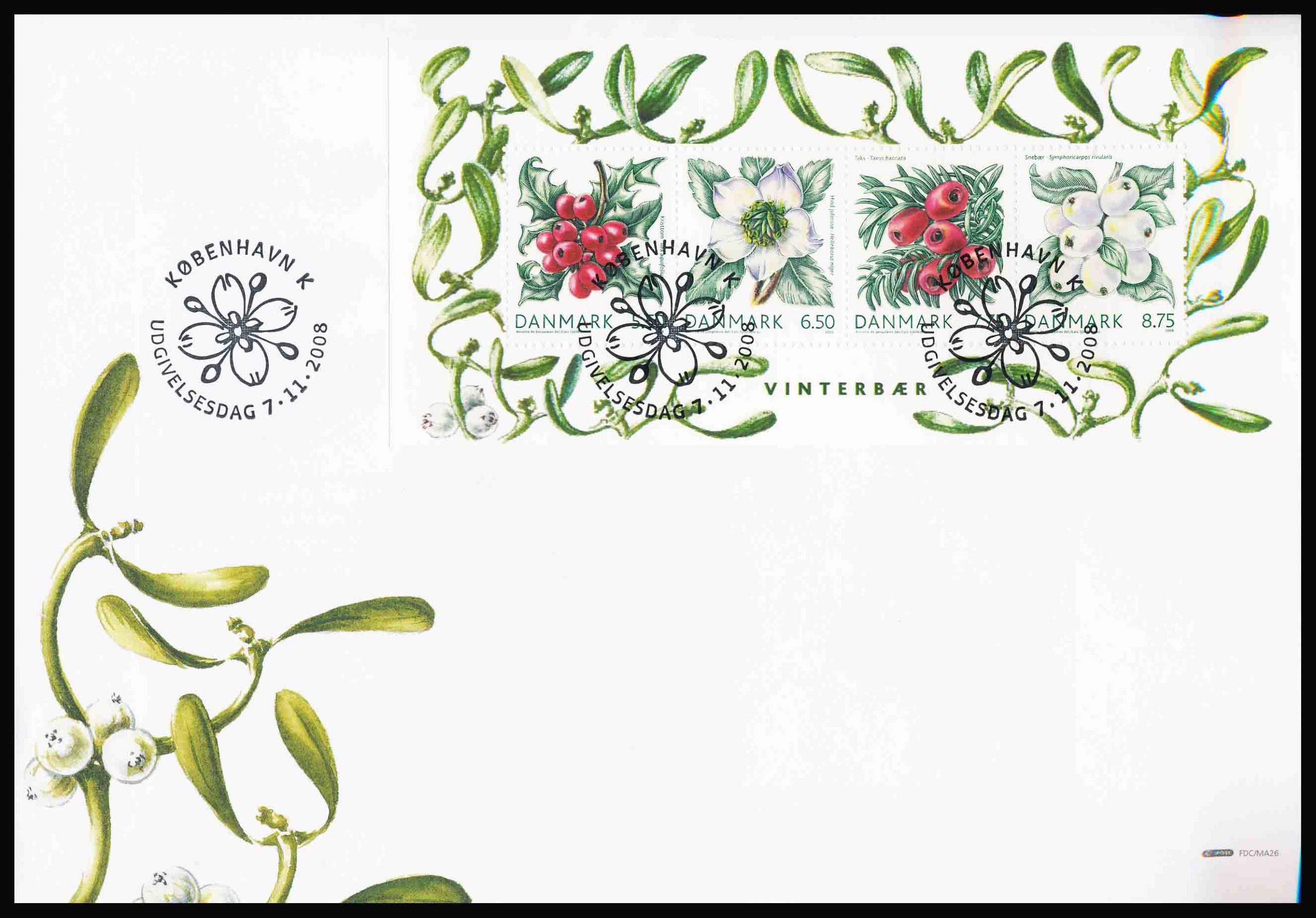 Danmark FDC AFA 1560