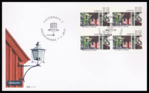 Danmark FDC AFA 1563-1566 4-Blok