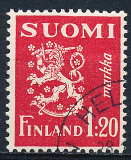 Finland AFA 157 Stemplet