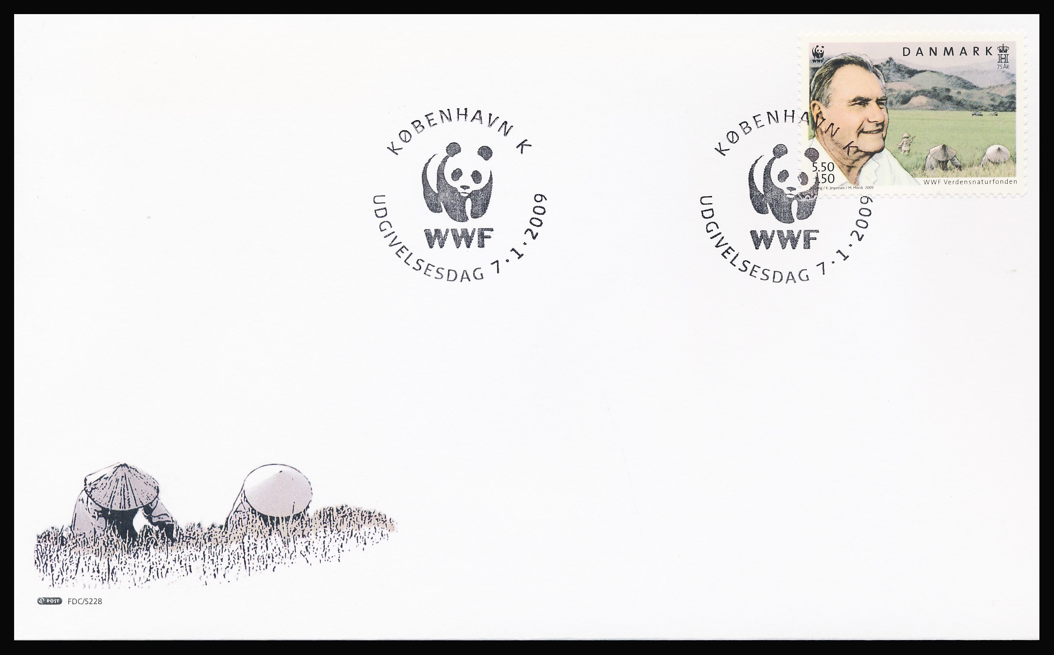 Danmark FDC AFA 1570