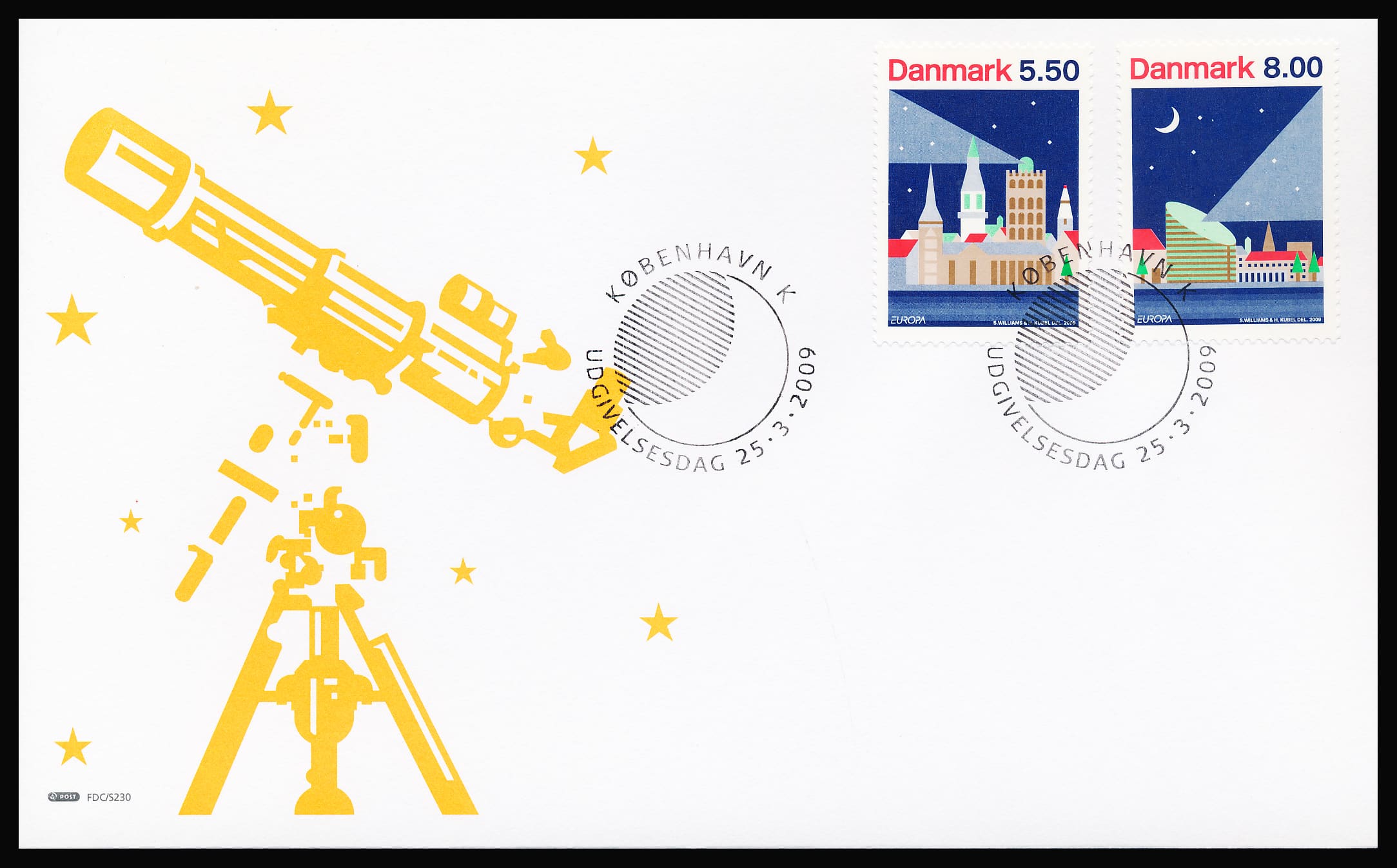 Danmark FDC AFA 1576-1577