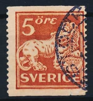 Sverige AFA 157y Stemplet