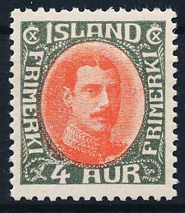 Island AFA 158 Postfrisk