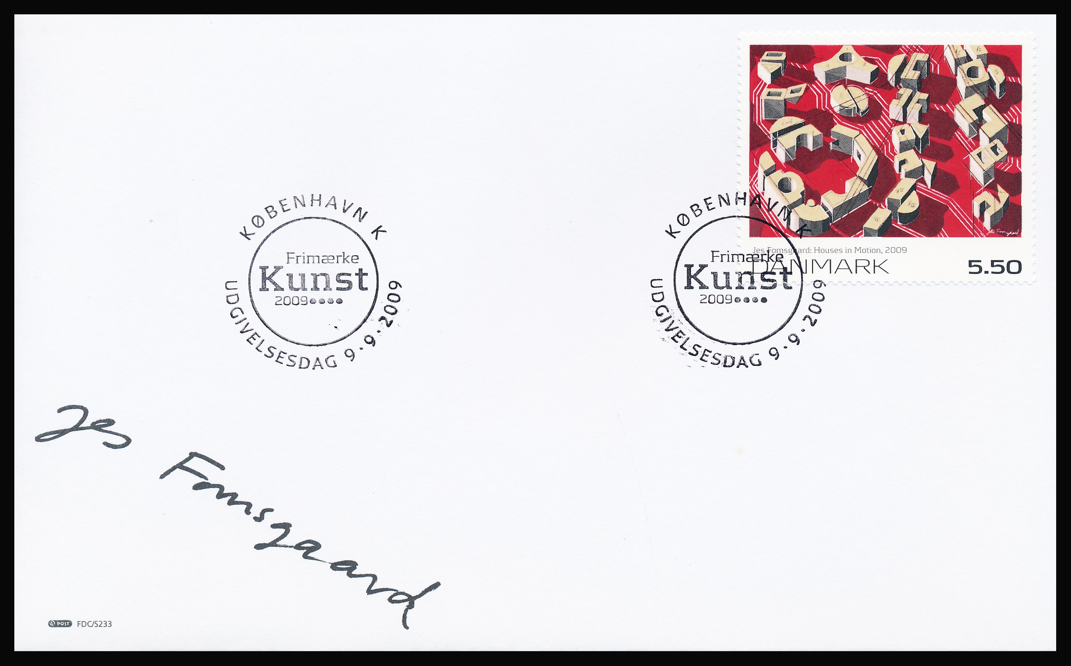 Danmark FDC AFA 1589
