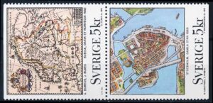 Sverige AFA 1590+1593 Postfrisk