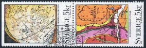 Sverige AFA 1591+1594 Stemplet