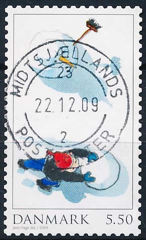 Danmark AFA 1595E Stemplet