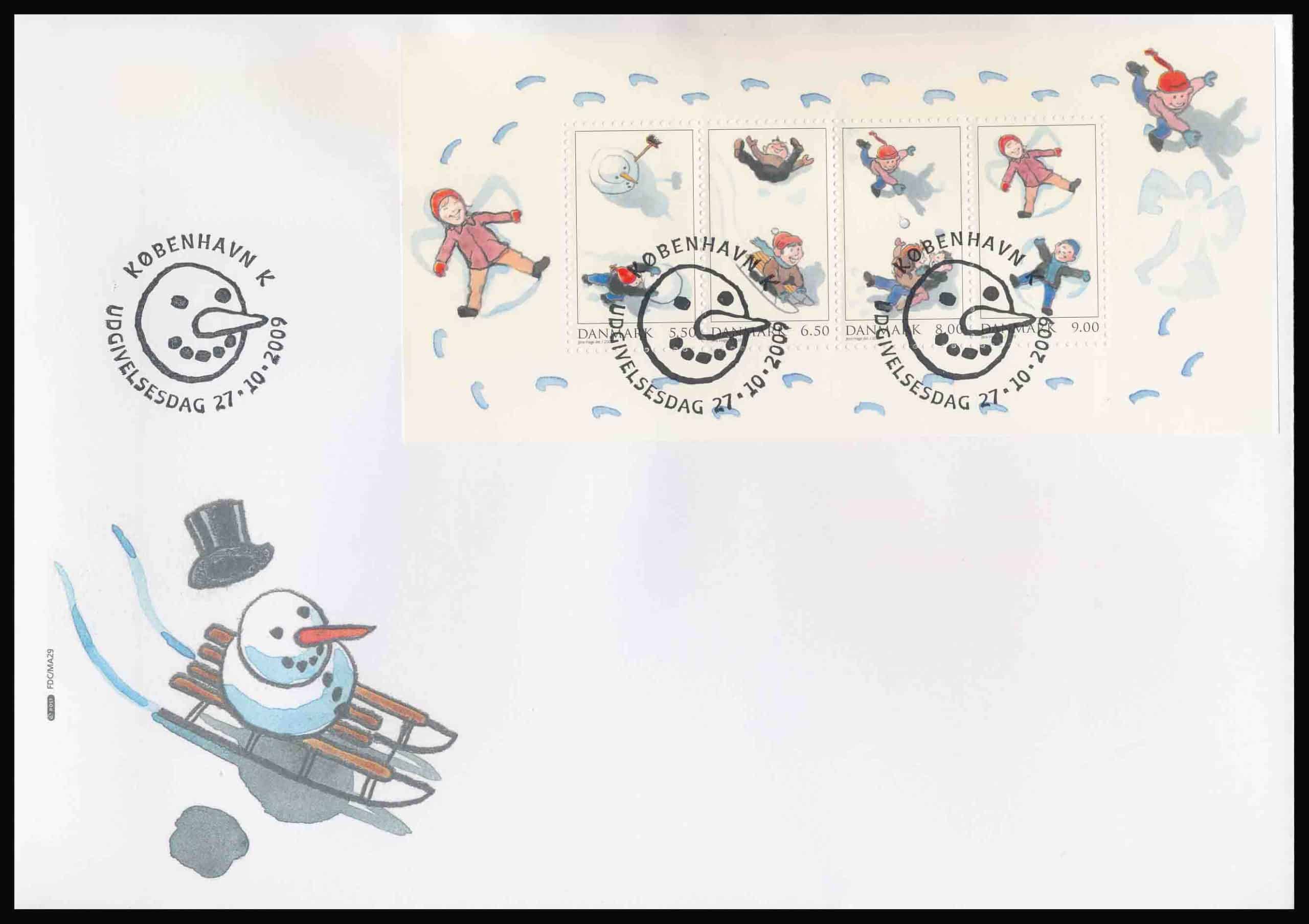 Danmark FDC AFA 1599