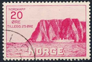 Norge AFA 160 Stemplet