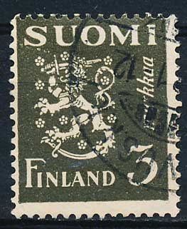 Finland AFA 160 Stemplet