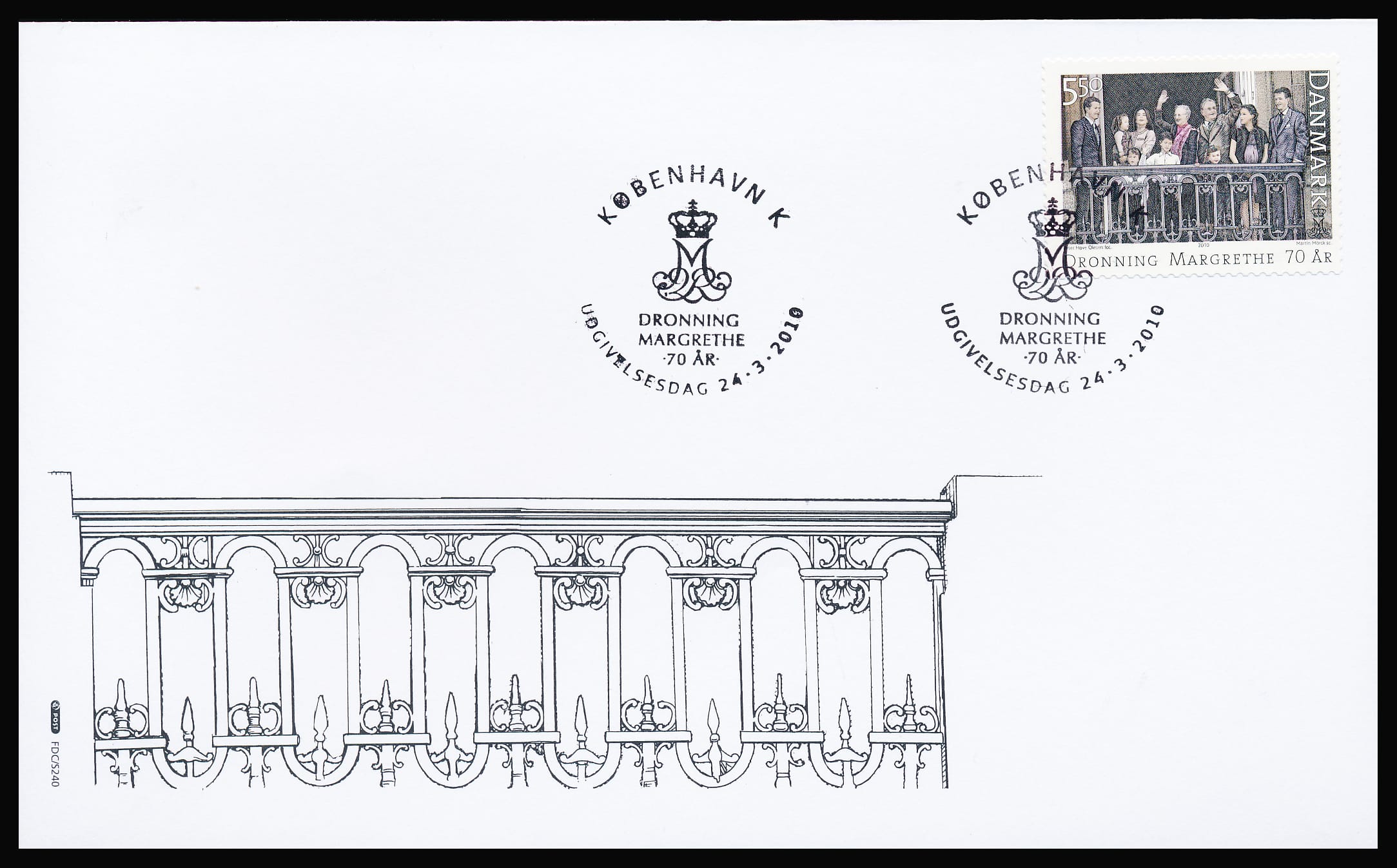 Danmark FDC AFA 1613E