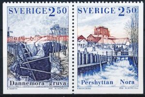 Sverige AFA 1618+1619 Postfrisk