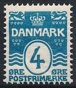 Danmark AFA 45y Ubrugt