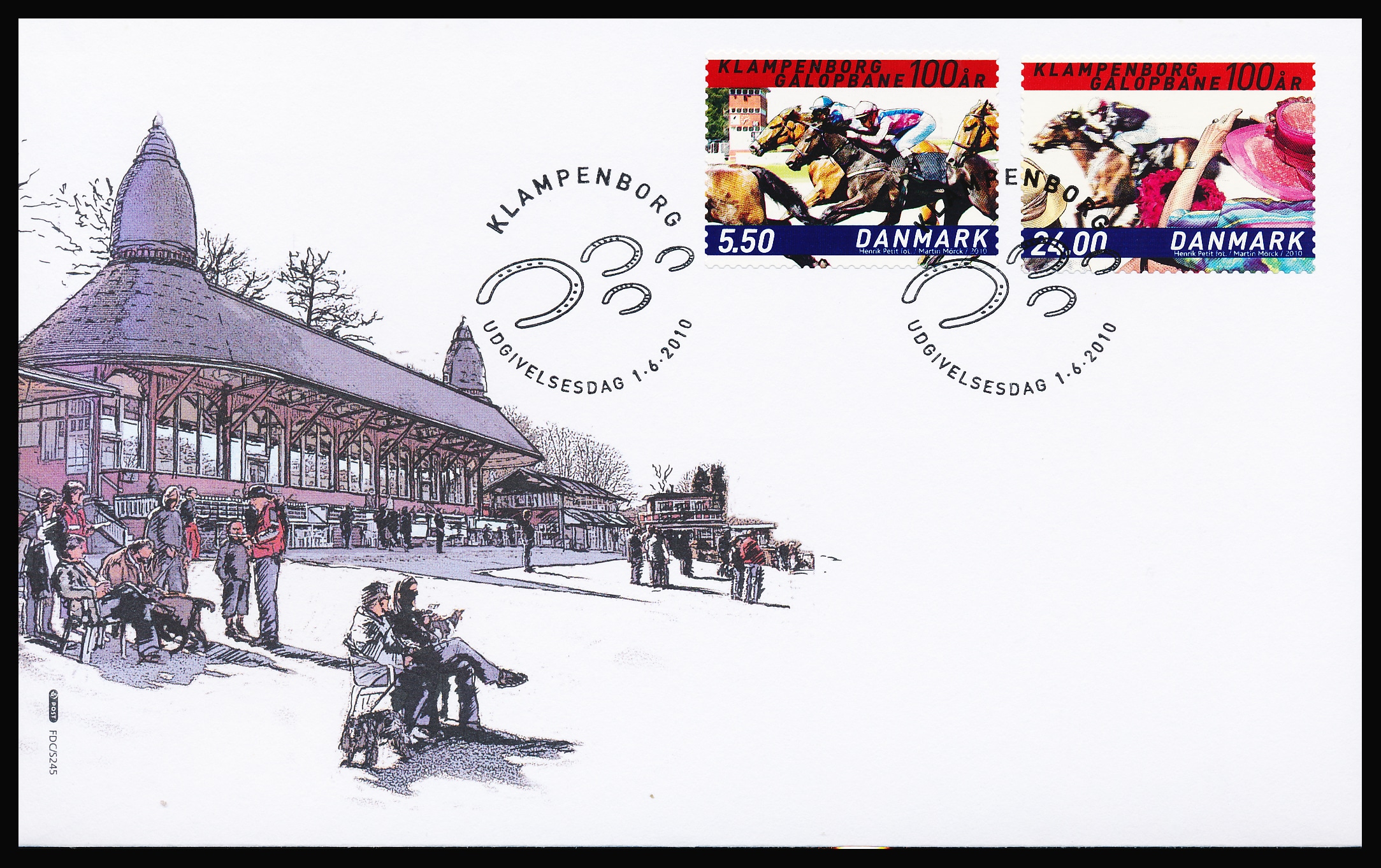 Danmark FDC AFA 1626E-1627E