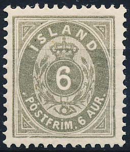 Island AFA 07B Postfrisk