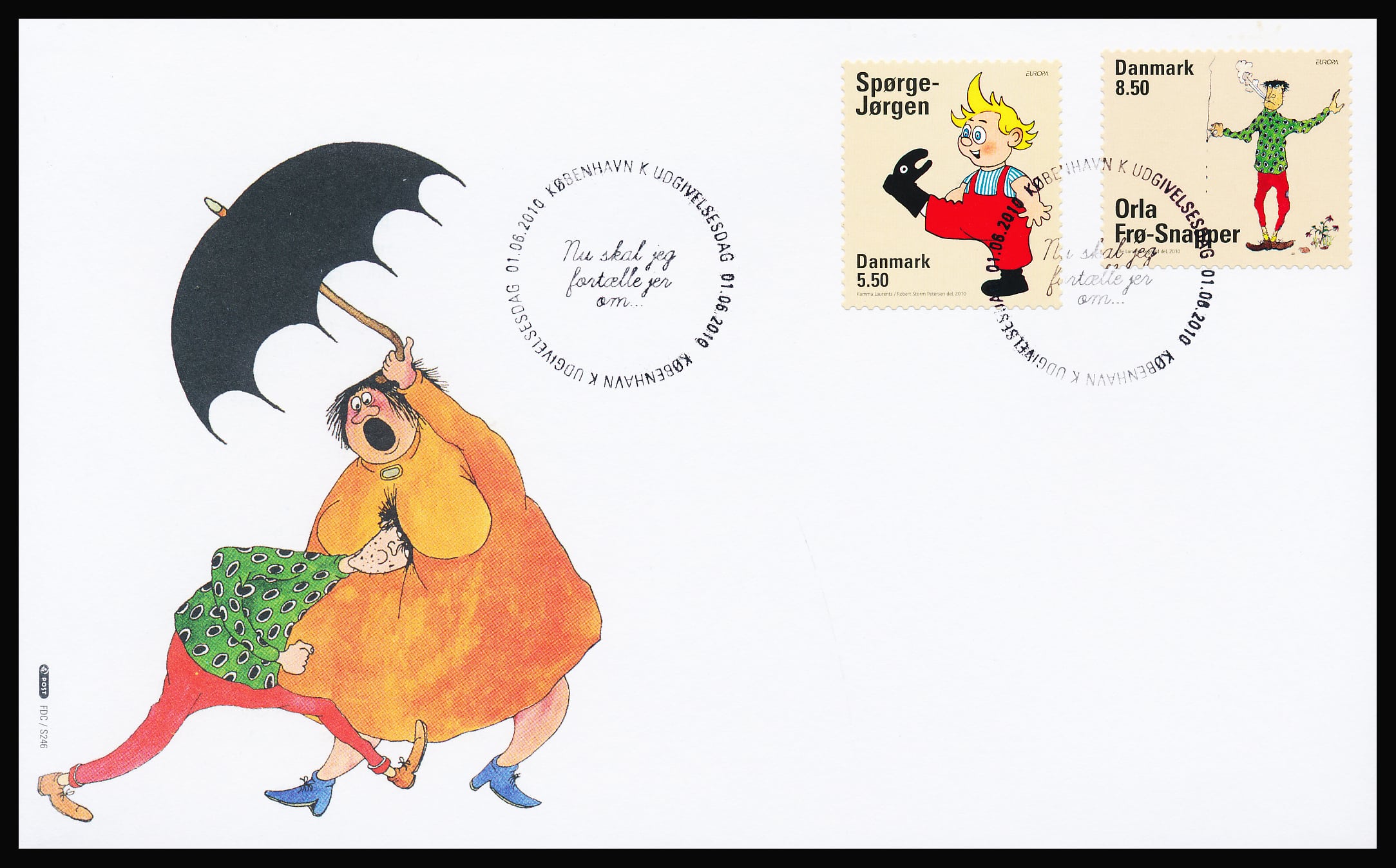 Danmark FDC AFA 1628E-1629E