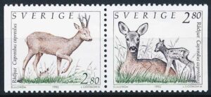 Sverige AFA 1640Cv+1641Ch Postfrisk