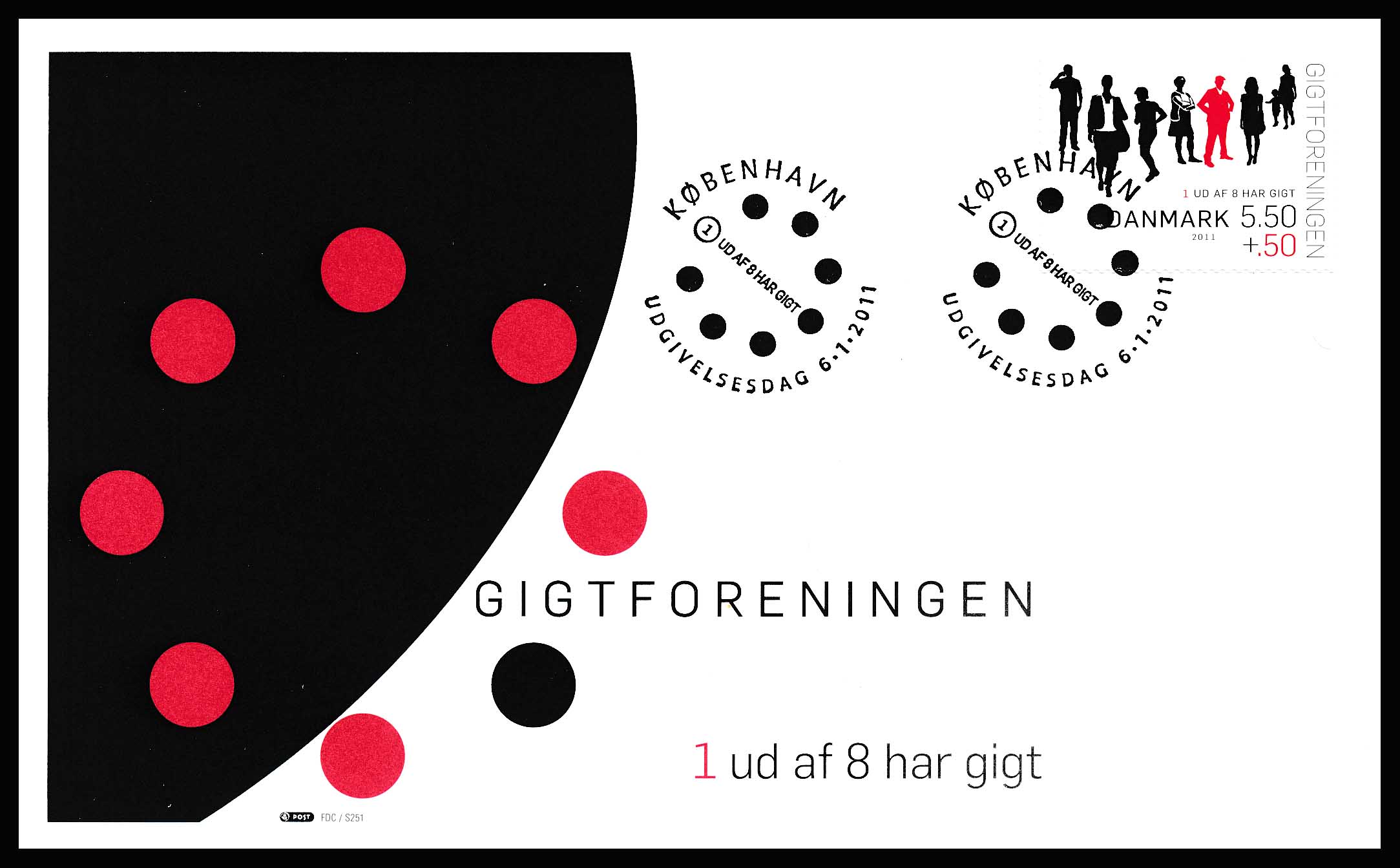 Danmark FDC AFA 1641