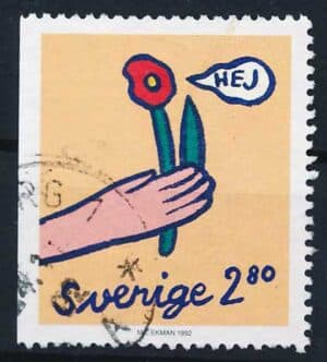 Sverige AFA 1658 Stemplet