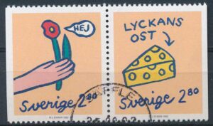 Sverige AFA 1658+1659 Stemplet
